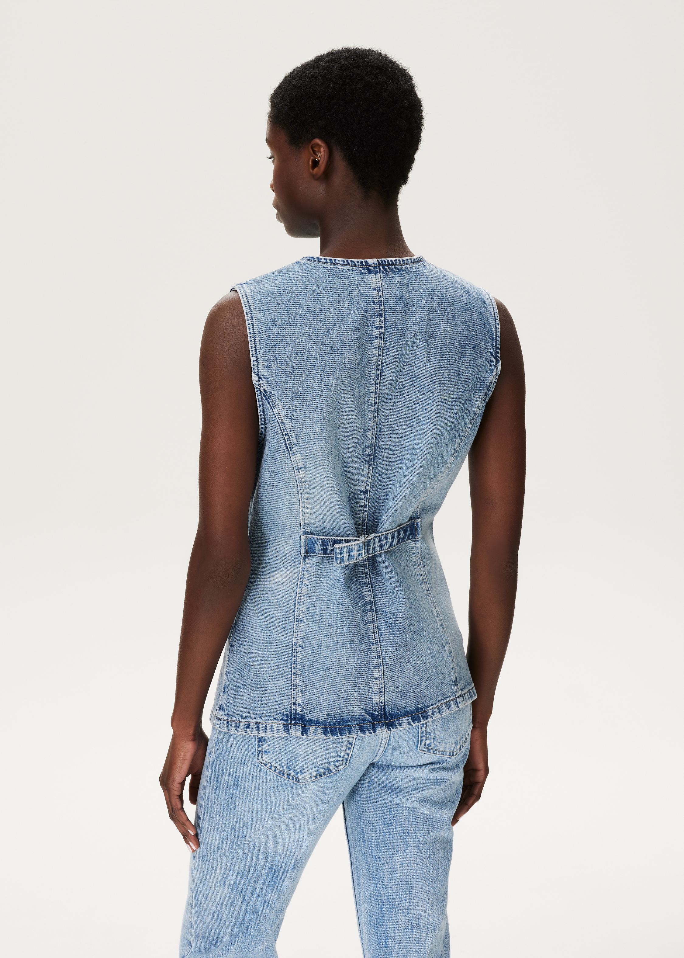 Denim gilet