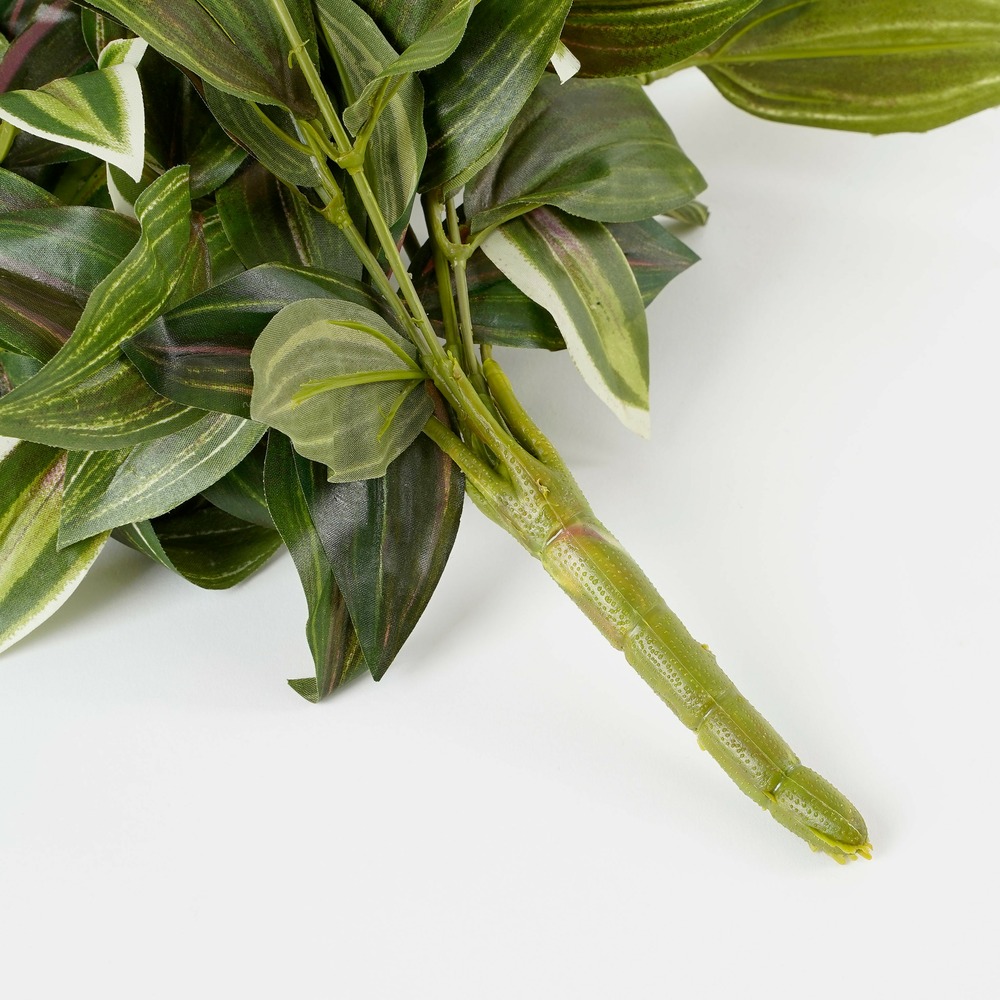 Mica decorations - tradescantia artificielle vert h54