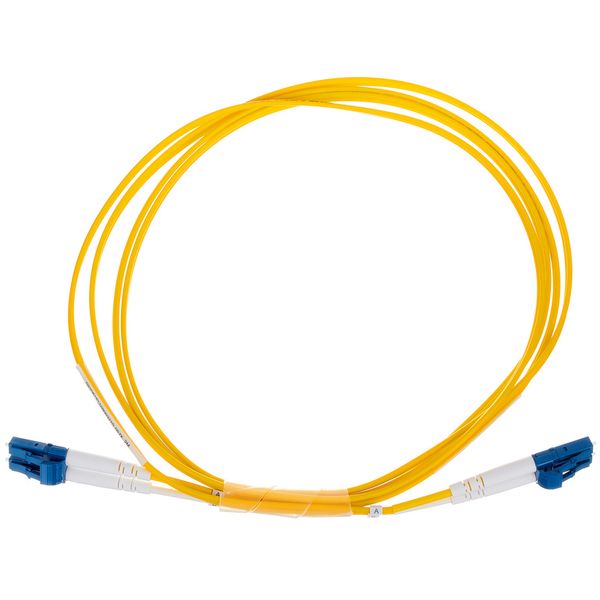pro snake LWL cable OS2 2m LC Duplex