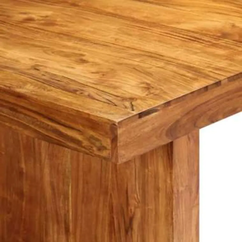 vidaXL - Eettafel - Bruin - Hout