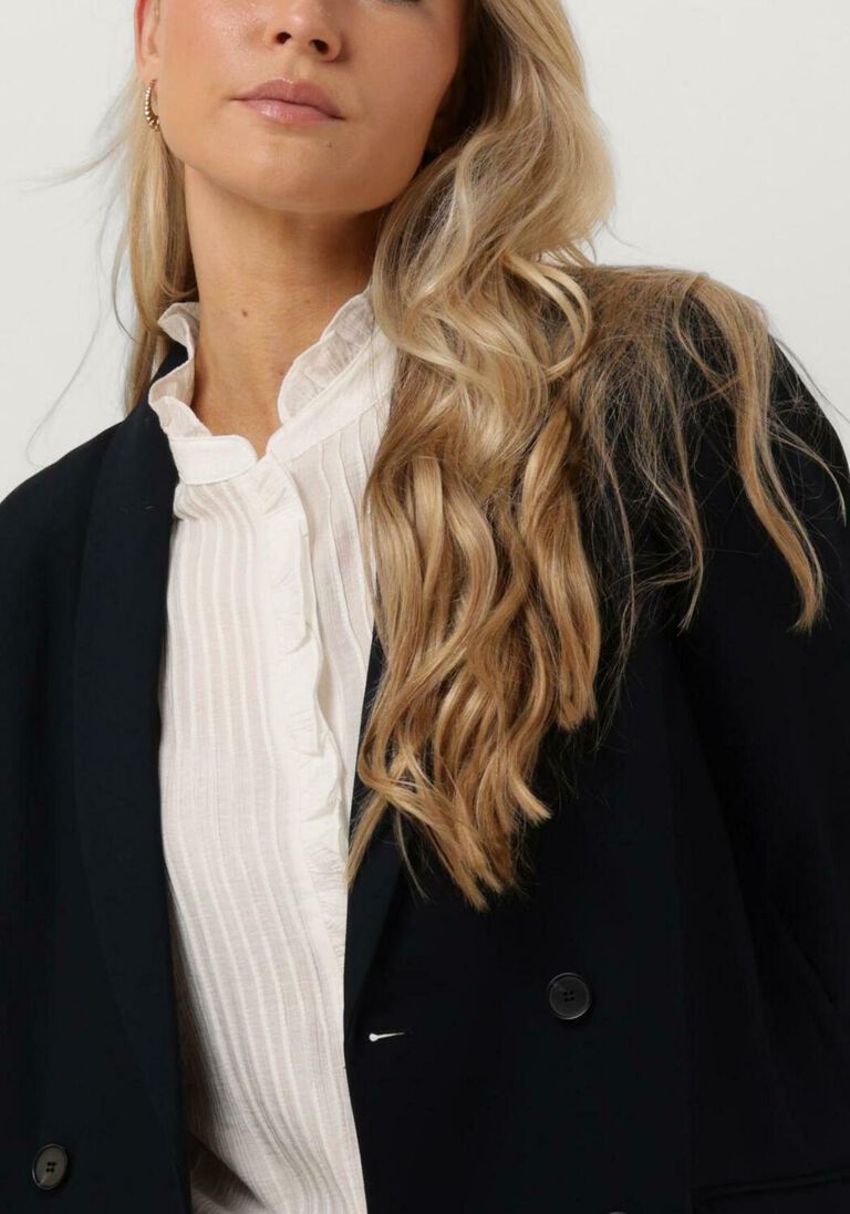 CO\\'COUTURE donkerblauwe co'couture blazer vola oversized blazer