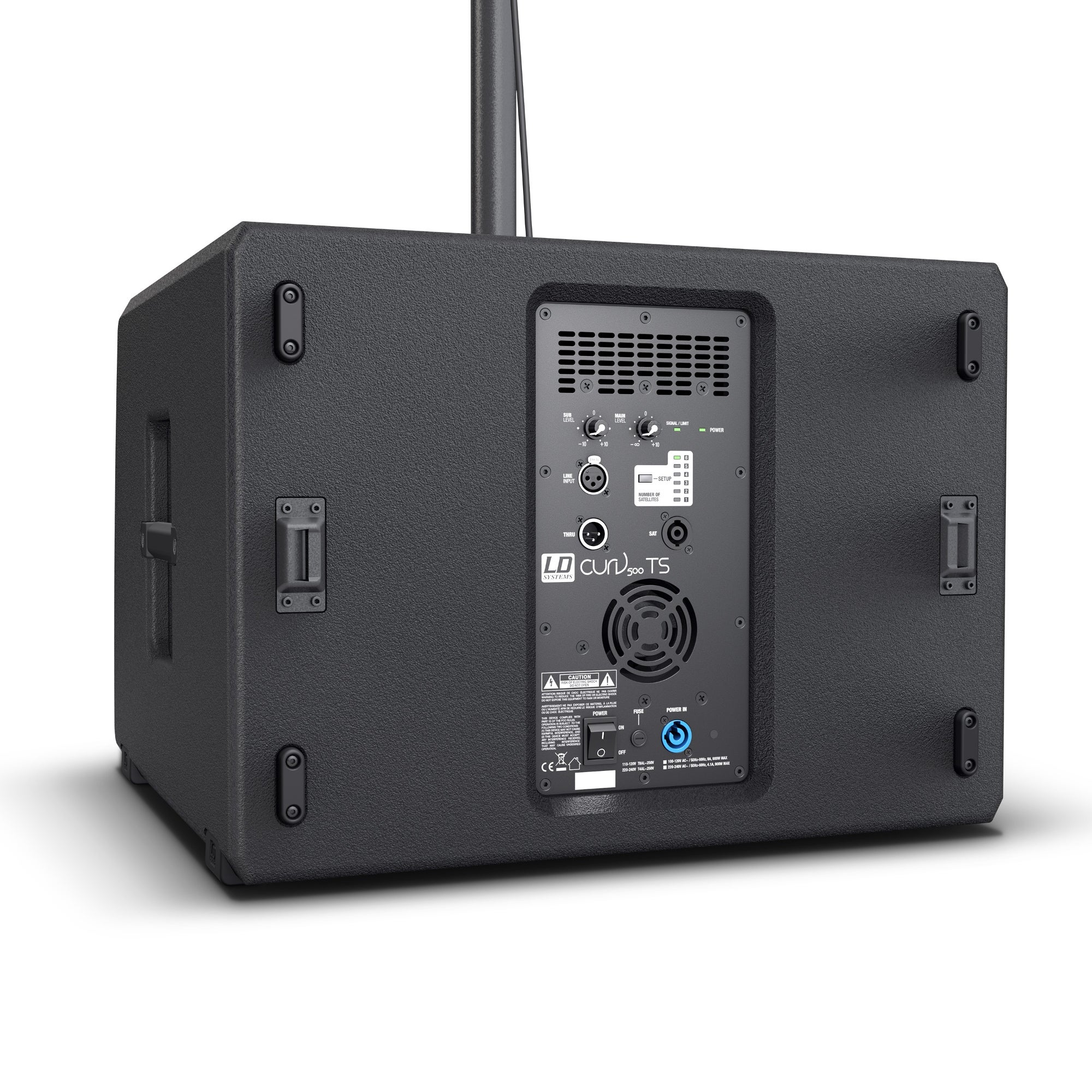 LD Systems CURV 500 TS portable line array PA-systeem