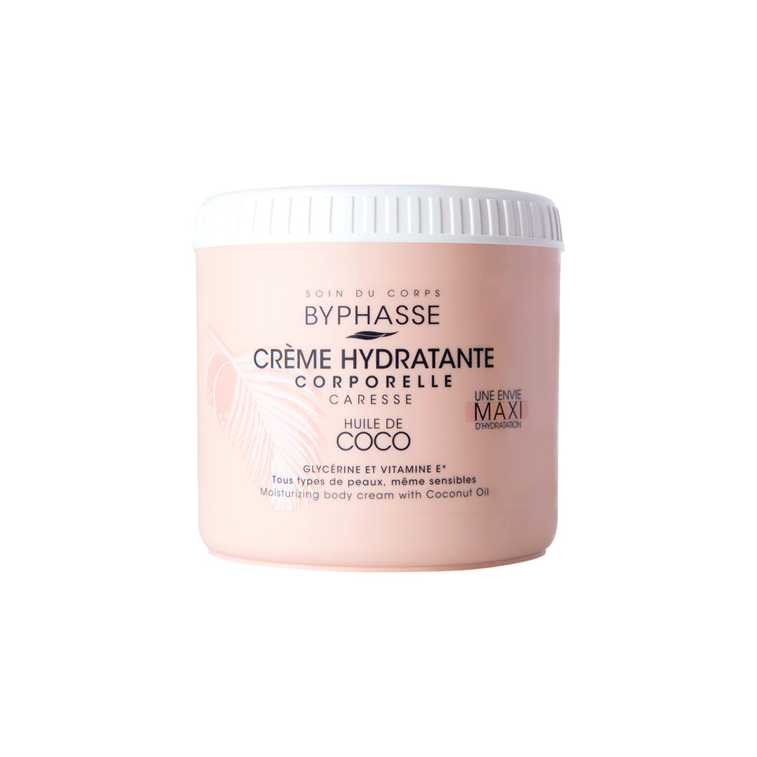 BYPHASSE  Creme de Corpo com Óleo de Coco - 500ml