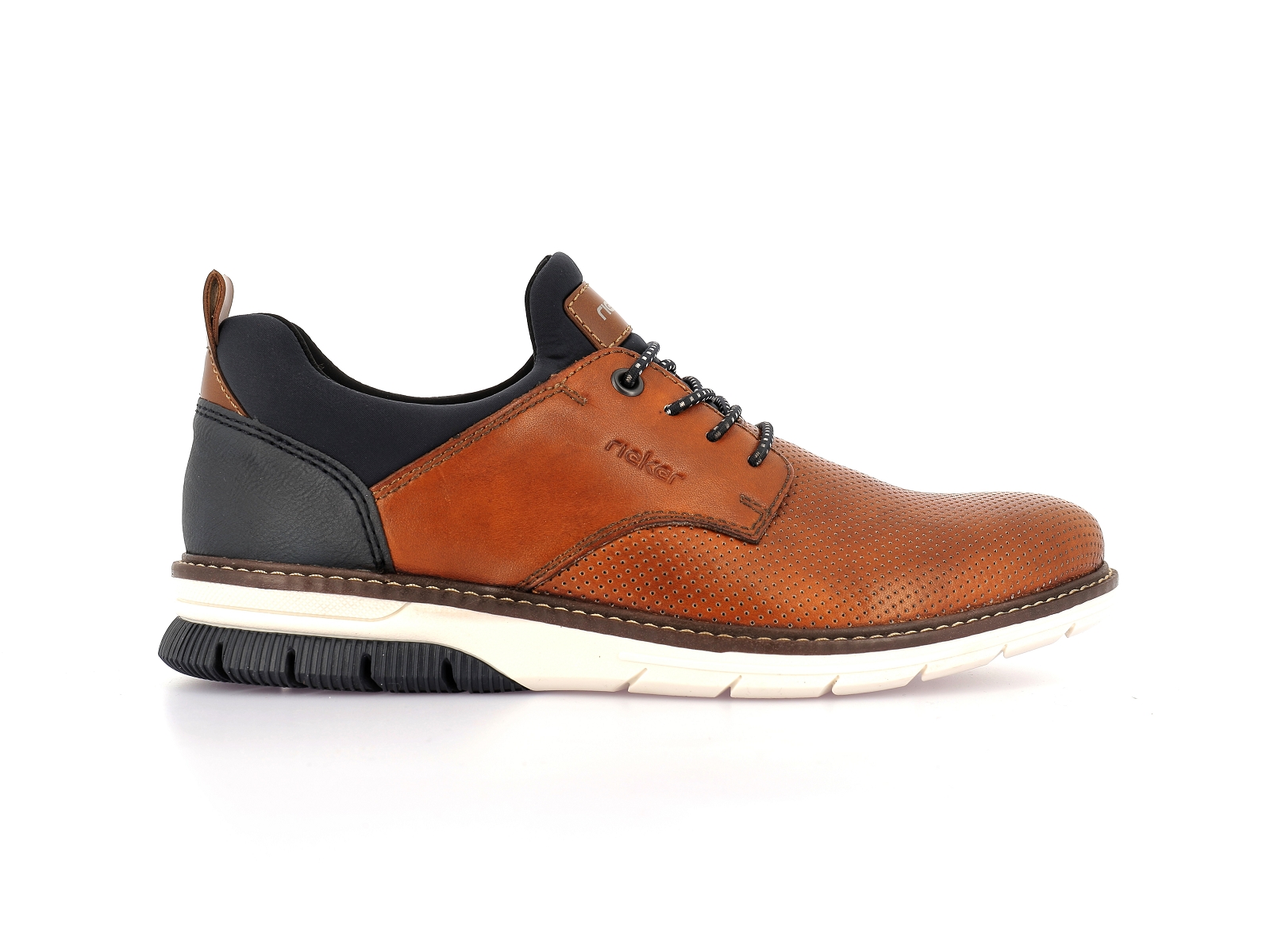 Rieker-14450 Cuir Cognac