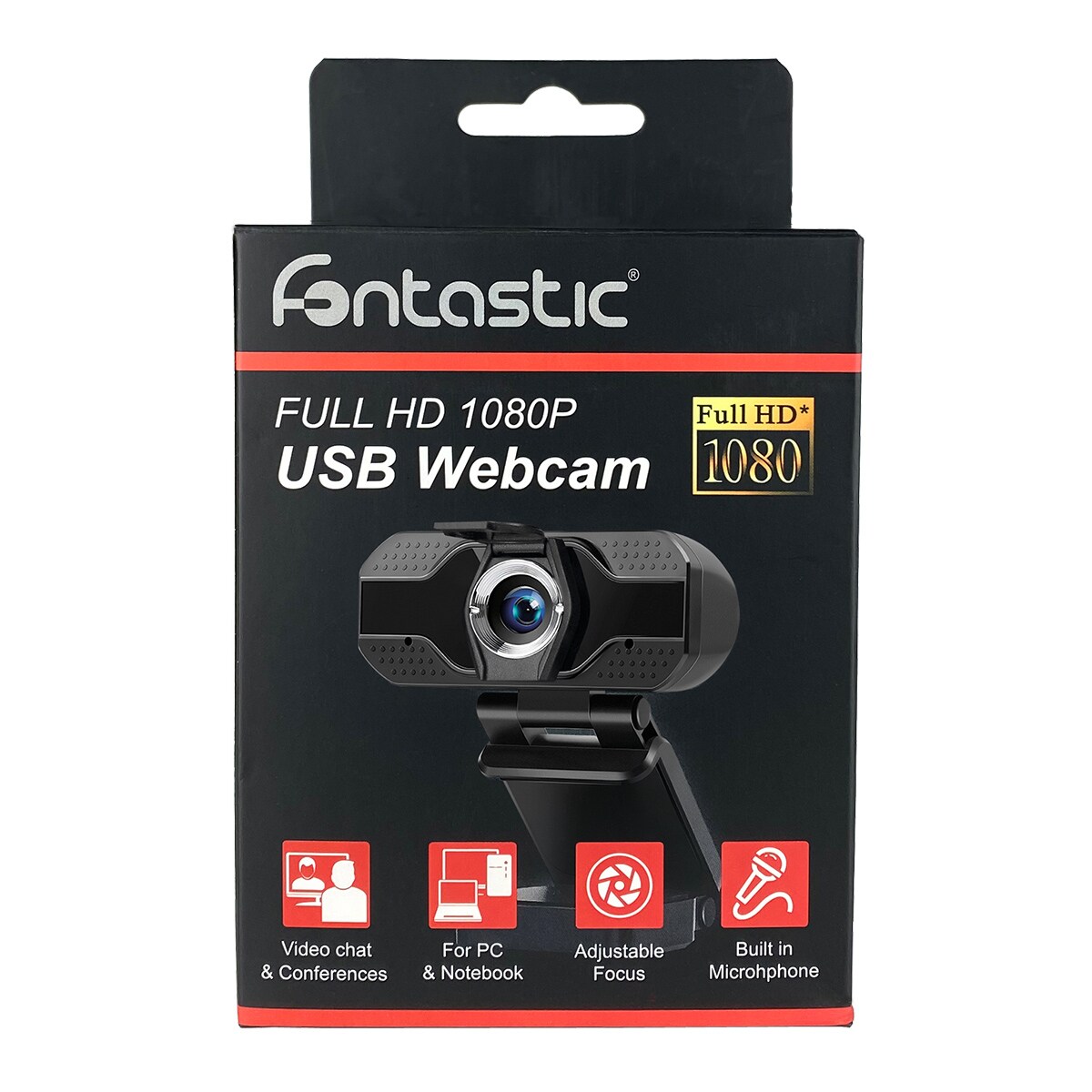 Fontastic USB Web Cam Full HD 1080P