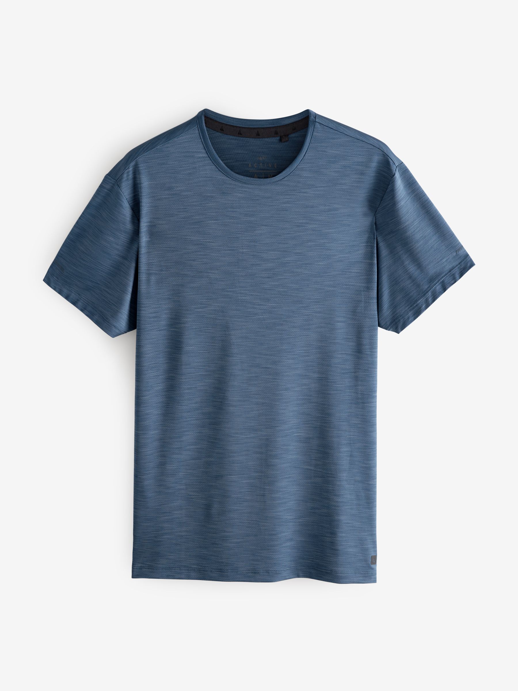 Staalblauw - T-shirt met korte mouwen - Active Gym Trainingstop