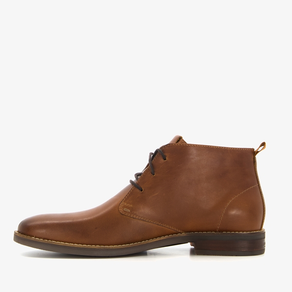 Van Beers leren heren veterschoenen bruin