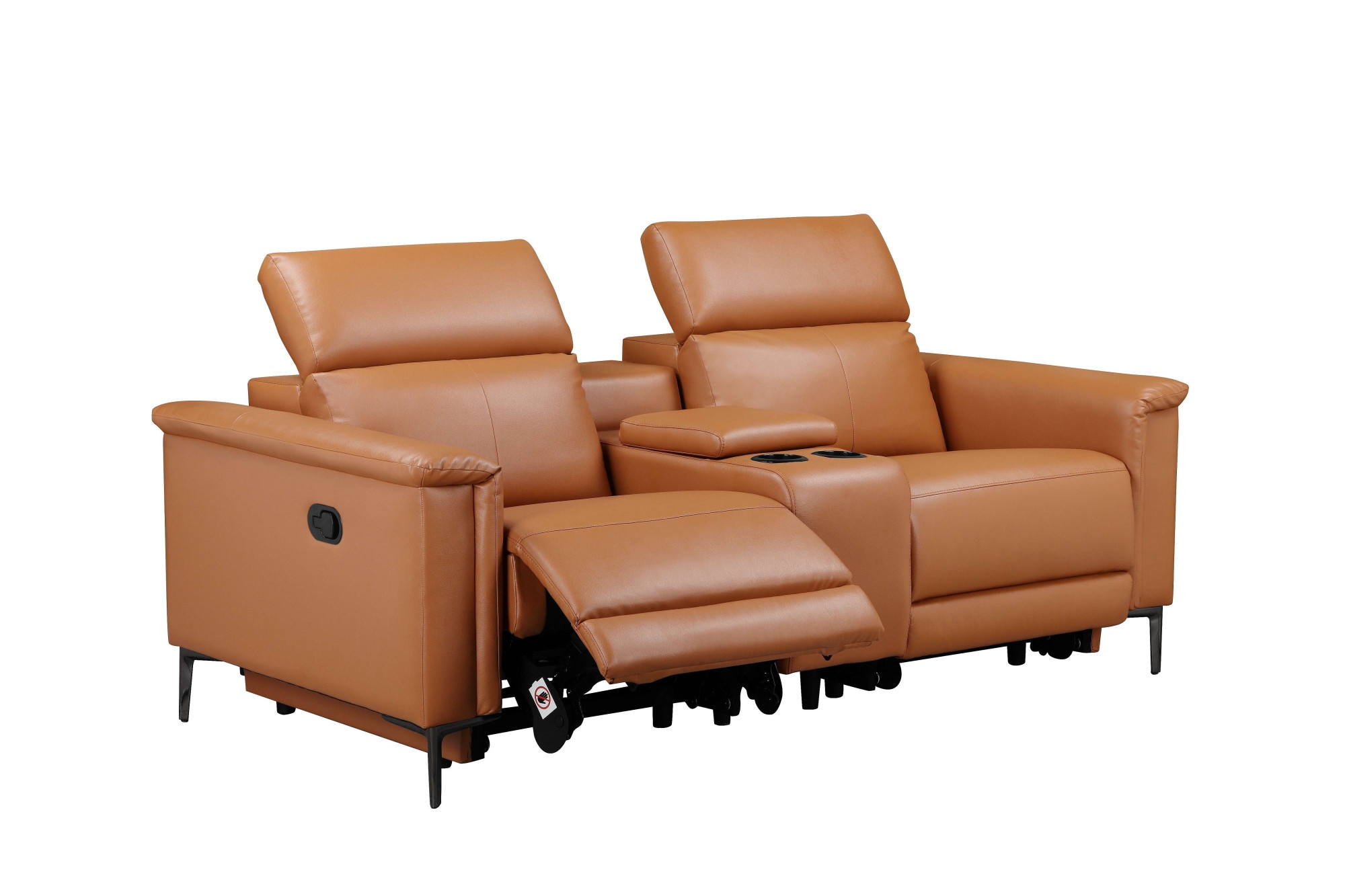 Home affaire 2-Sitzer »Lund, 2er-Kinosofa, TV-Sessel, Multimedia-Sofa, USB-A,« m. elektrischer o. manueller Relaxfunktion, Getränkehalter u. Staufach