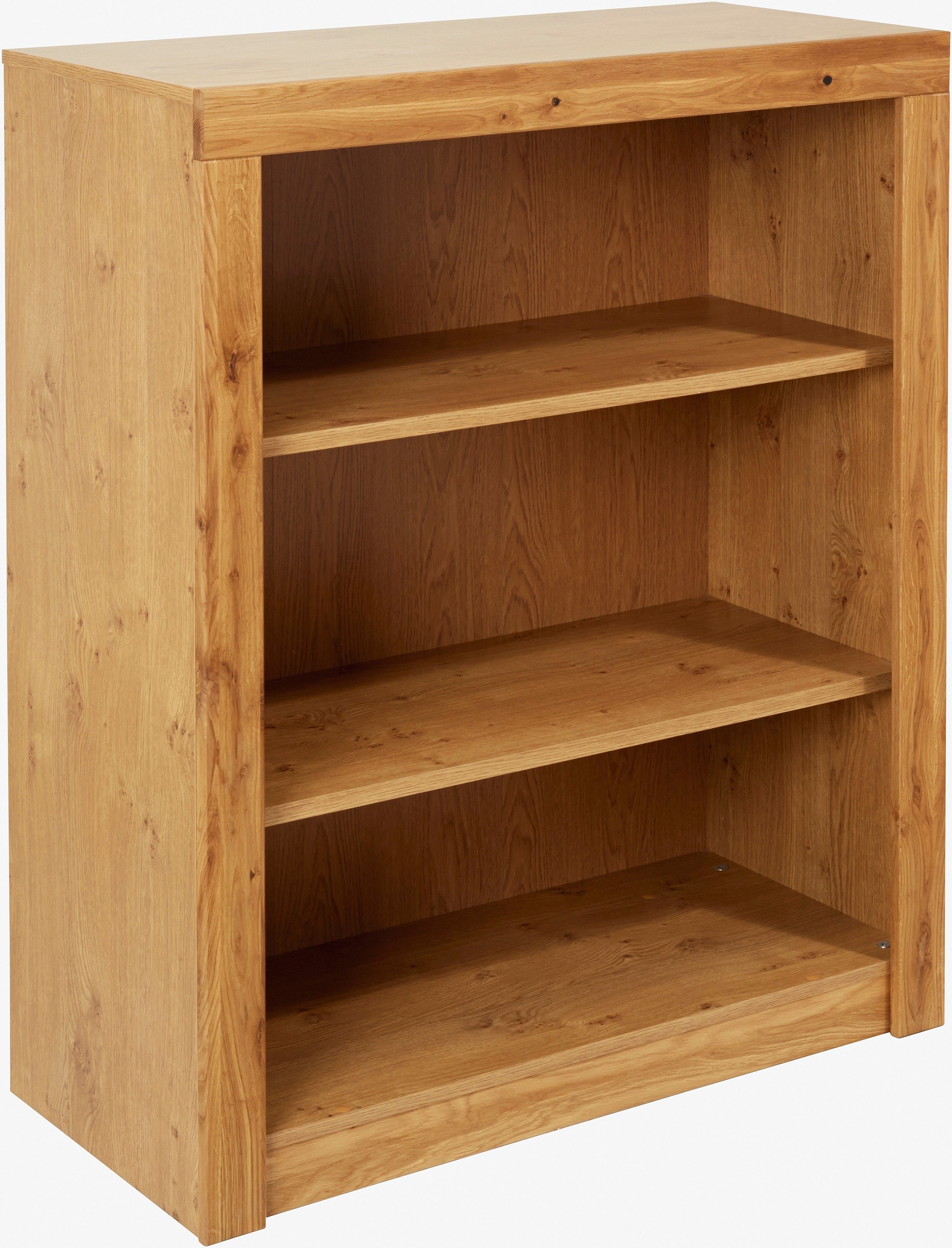 VOGL Möbelfabrik Bücherregal »Toronto« in 2 Höhen, Breite 90 cm, teilmassiv, Made in Germany