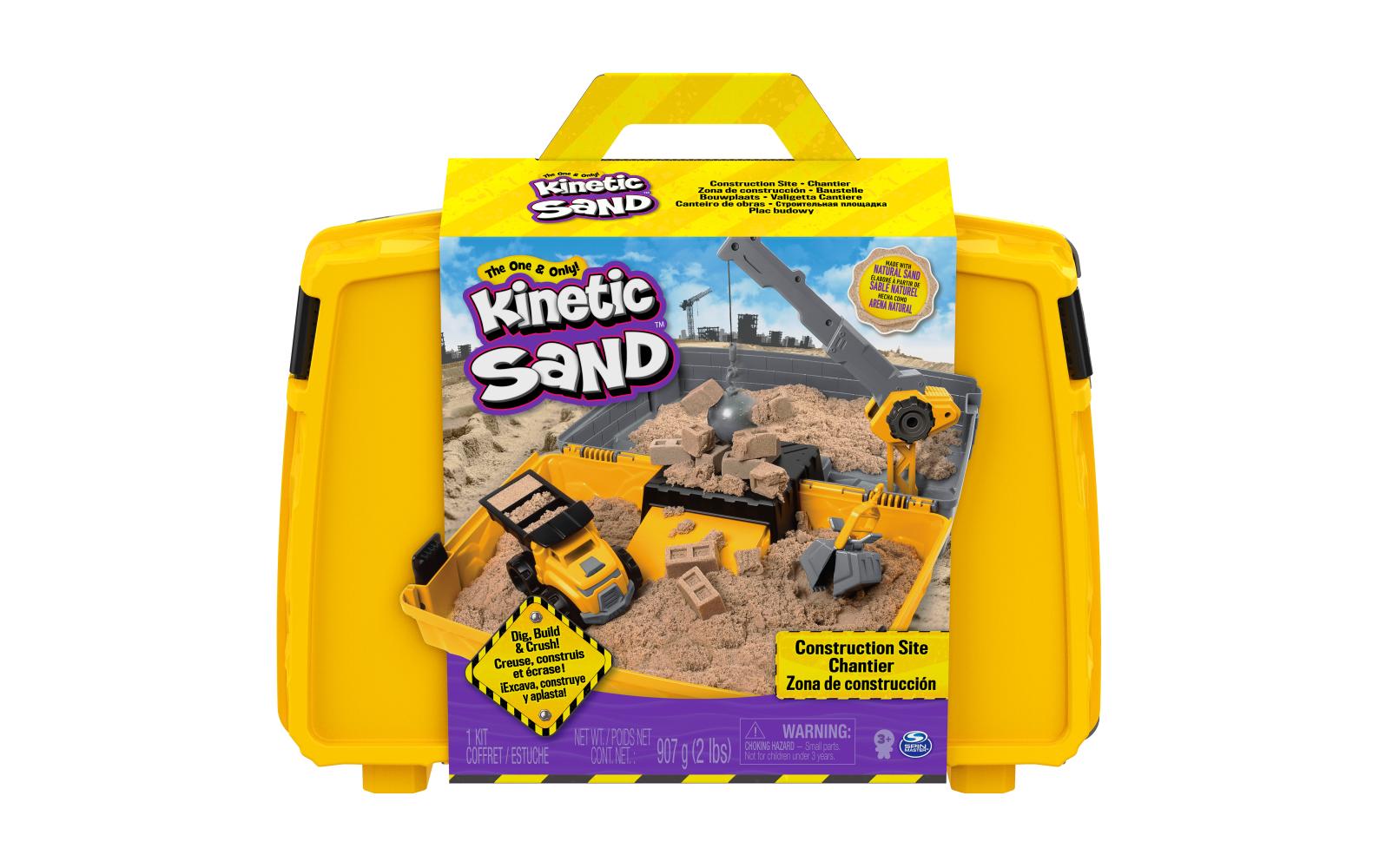 Sand Kinetic Construction BoxMagischer Sand zum Formen