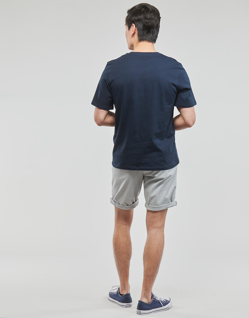 Jack & Jones - JORJOSHUA SS TEE CREW NECK - Marine