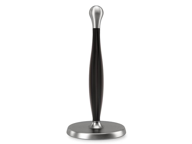Umbra Küchenrollenhalter Tug Schwarz/Silber Rutschfester Papierrollenhalter