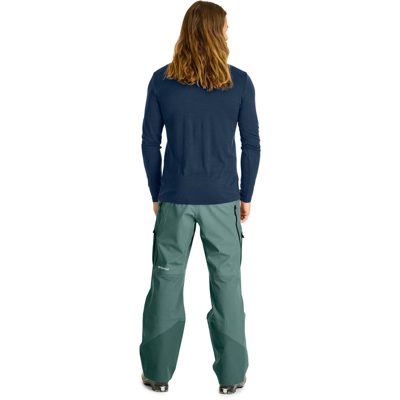 Ortovox Herren 185 Merino Brand Outline Longsleeve