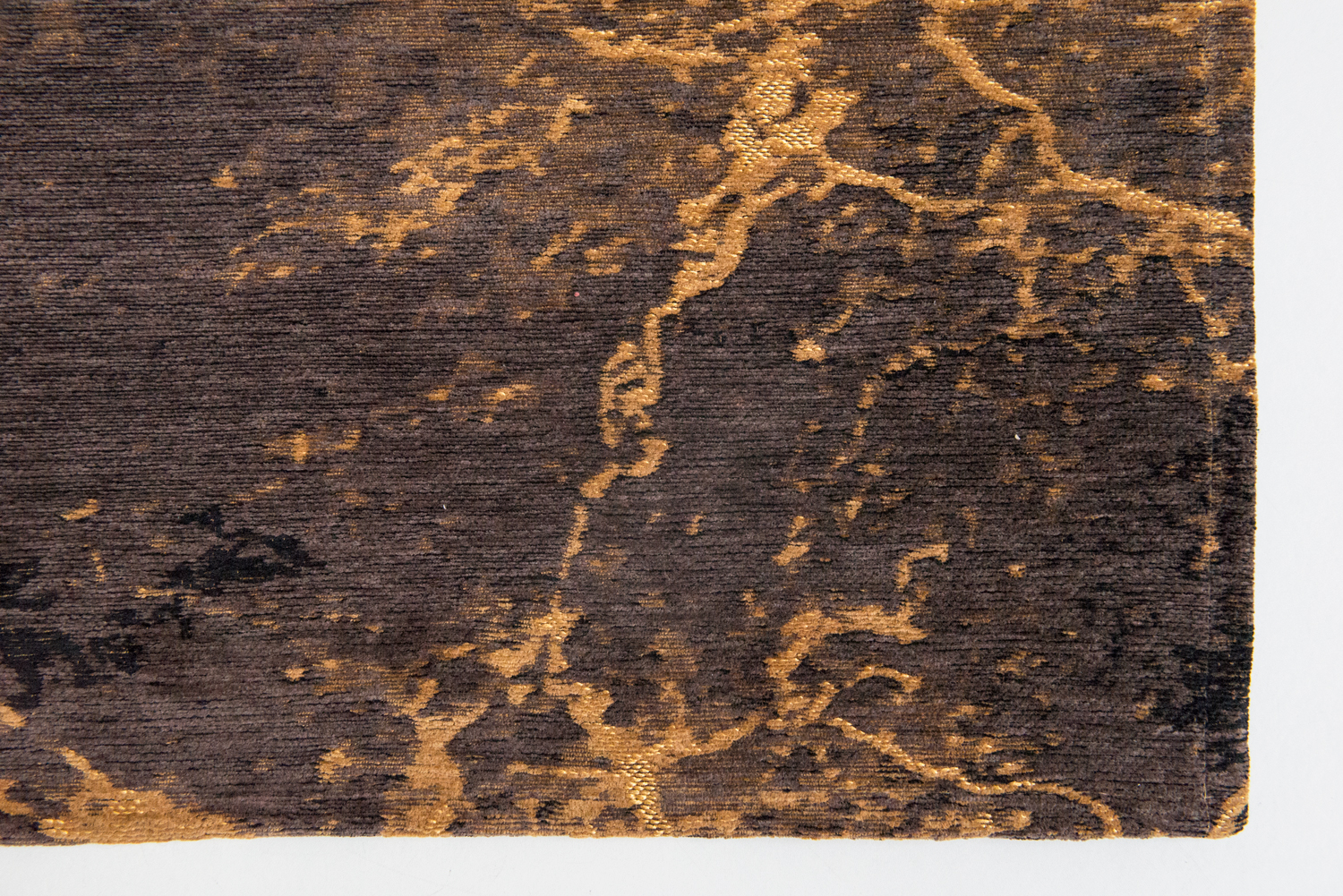 Ecorugs vloerkleed Cracks goud 200x280 cm