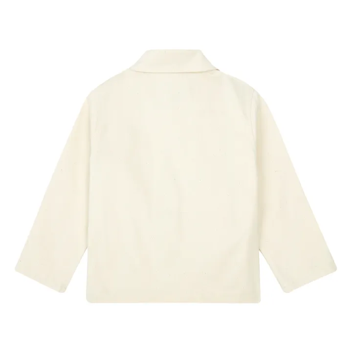 PDenim Veste en Denim Coton Bio | Ecru