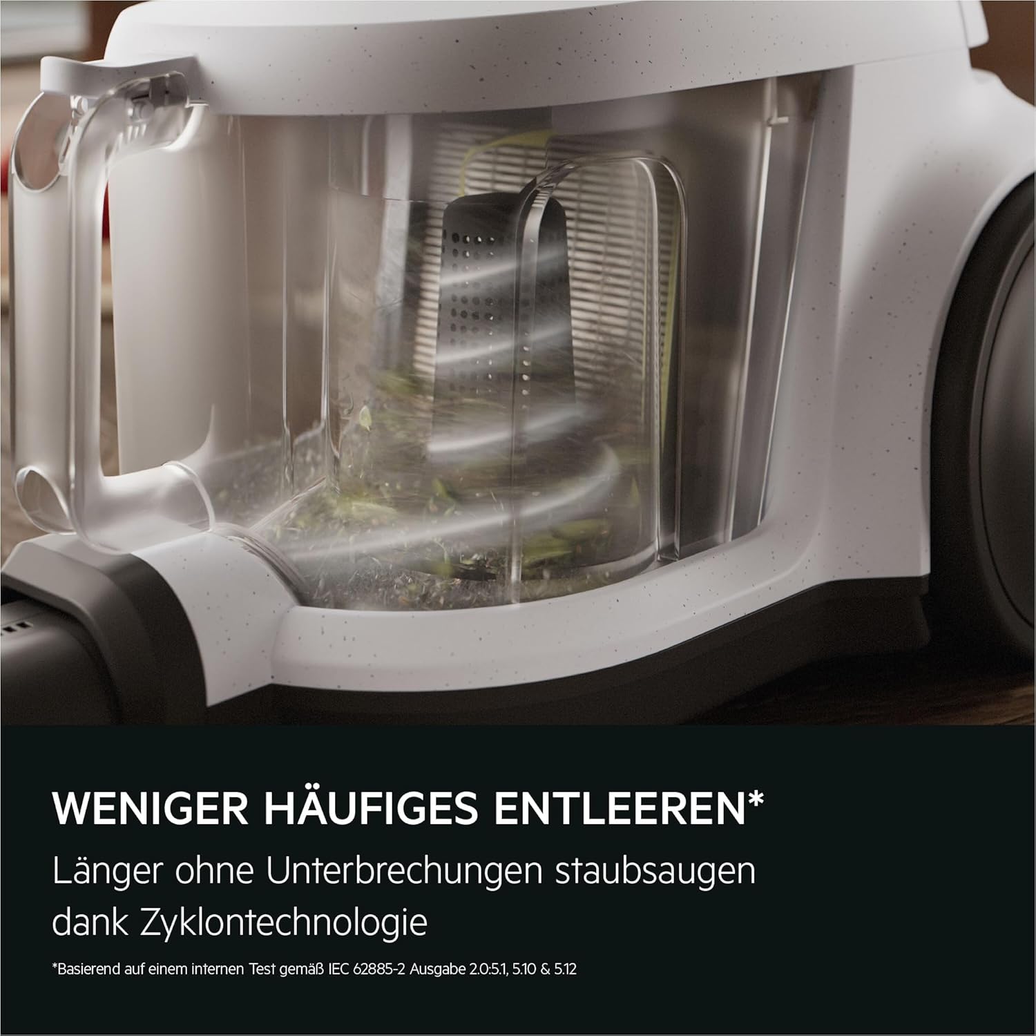 AEG CLEAN 5000 Staubsauger Beutellos, Bodenstaubsauger für alle Bodenbeläge, Zubehör, 1000 Watt, 9m Aktionsradius, 2l Staubbehälter, 50% Recyclingmaterial, Waschbarer HEPA-Filter, Blau, AL51C1LDB
