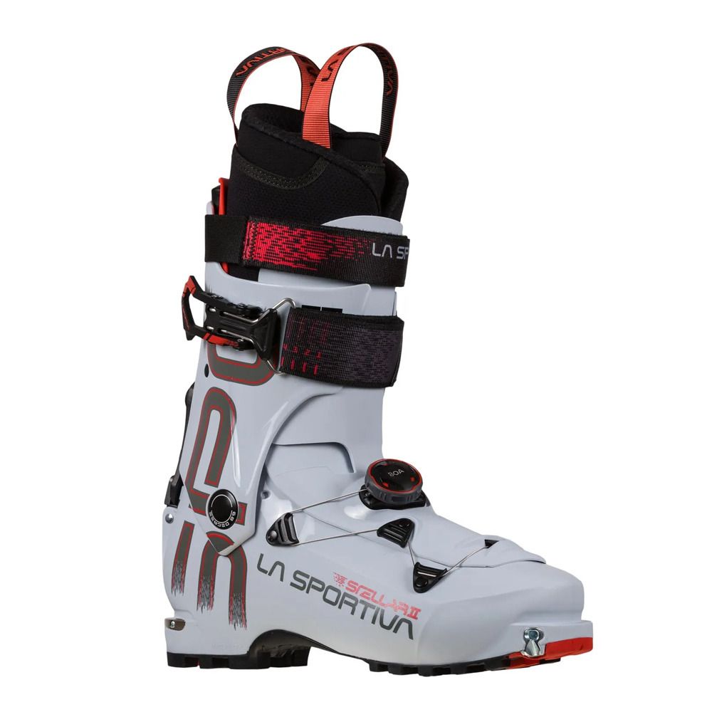 La Sportiva STELLAR II - Chaussures ski randonné Femme ice/hibiscus