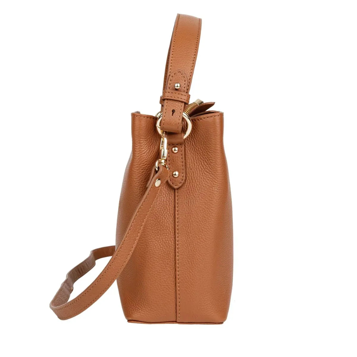 Bellici | Calico | Leren handtas