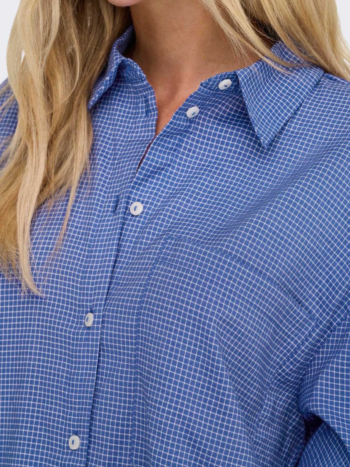 ONLMAGGIE Hemd Amparo Blue