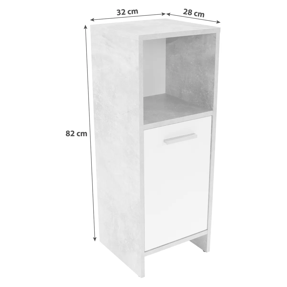 Unterschrank Attack weiss