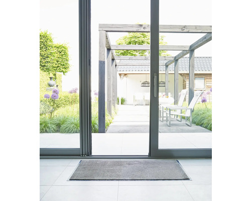 Carrera grijze vuilvangmat 80x120 cm
