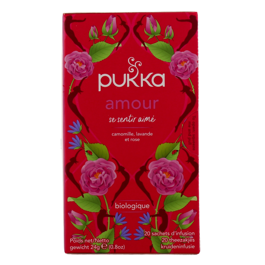 Pukka Amour infusion bio - Sans théine ni caféine