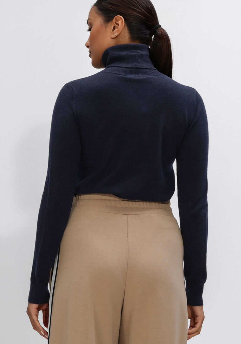 donkerblauwe max mara trui educata