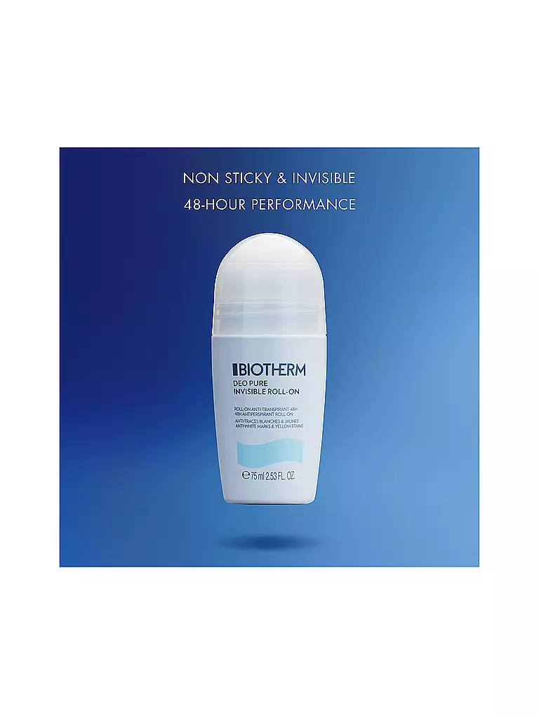 BIOTHERM Deo Pure Invisible 48h Roll-On 75ml keine Farbe