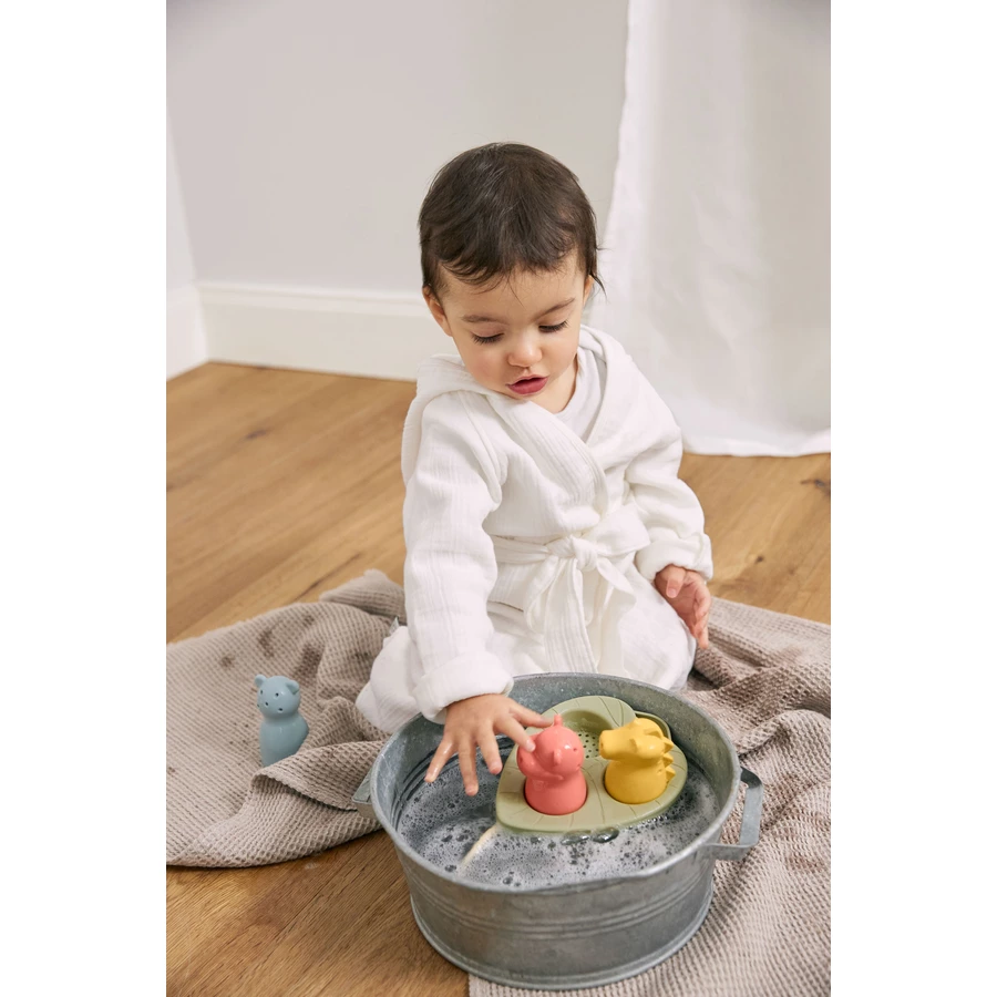 LÄSSIG Boat Toy Set Water Friends olive