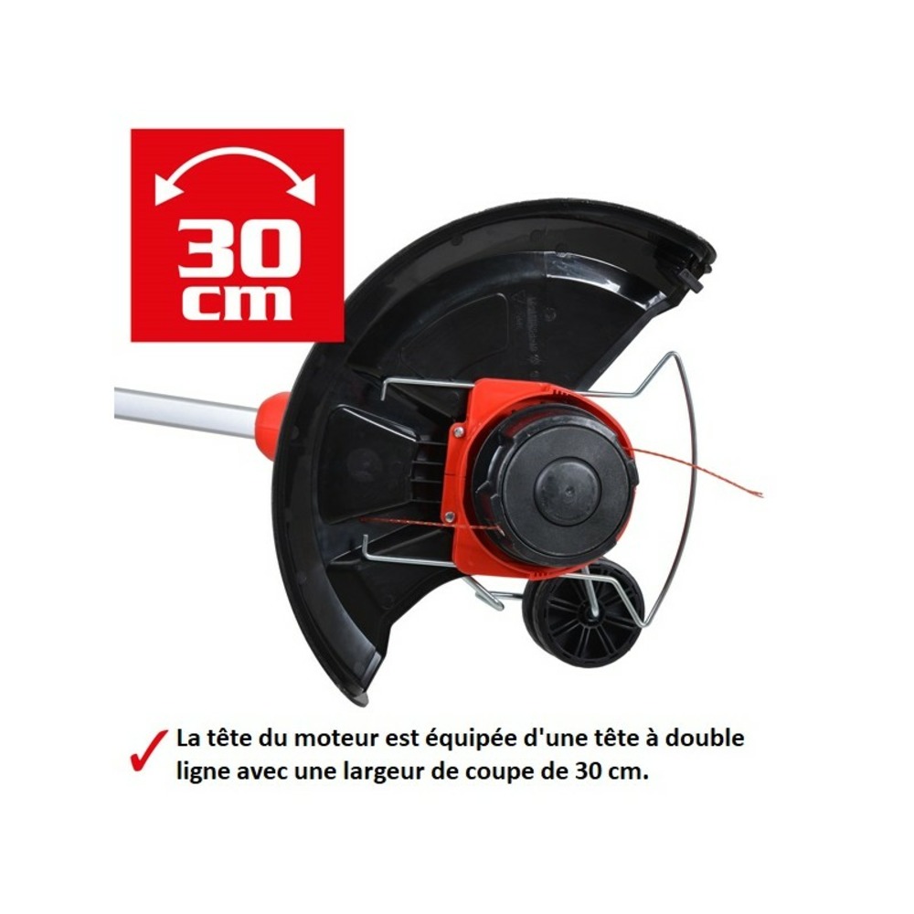 H 630 coupe herbe coupe bordure électrique léger 600w 10 300tr/min