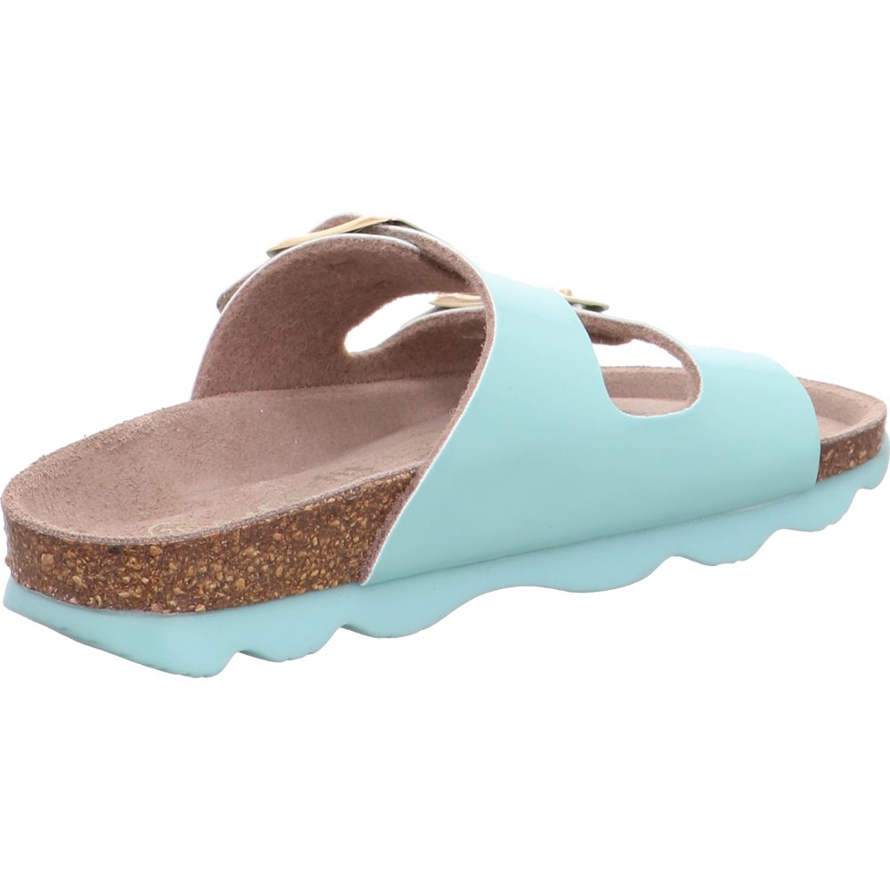 Superfit Fussbettpantoffeln Kinder türkis