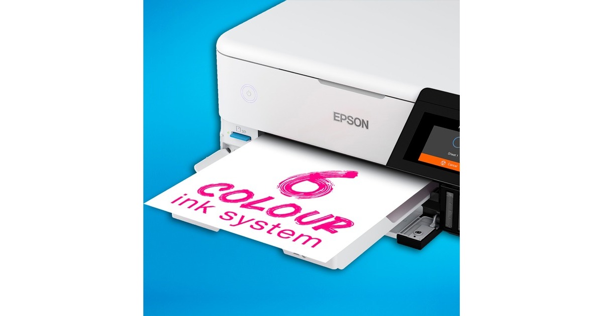 EpsonEcoTank ET-8500 all-in-one inkjetprinter  (Grijs/zwart, Scannen, Kopiëren, Wi-Fi)