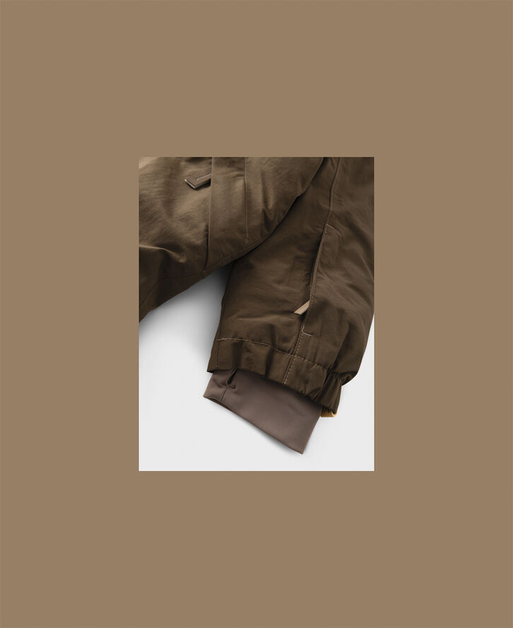 Lil' Atelier NMNLASTORM SNOWSUIT FO LIL Dark earth