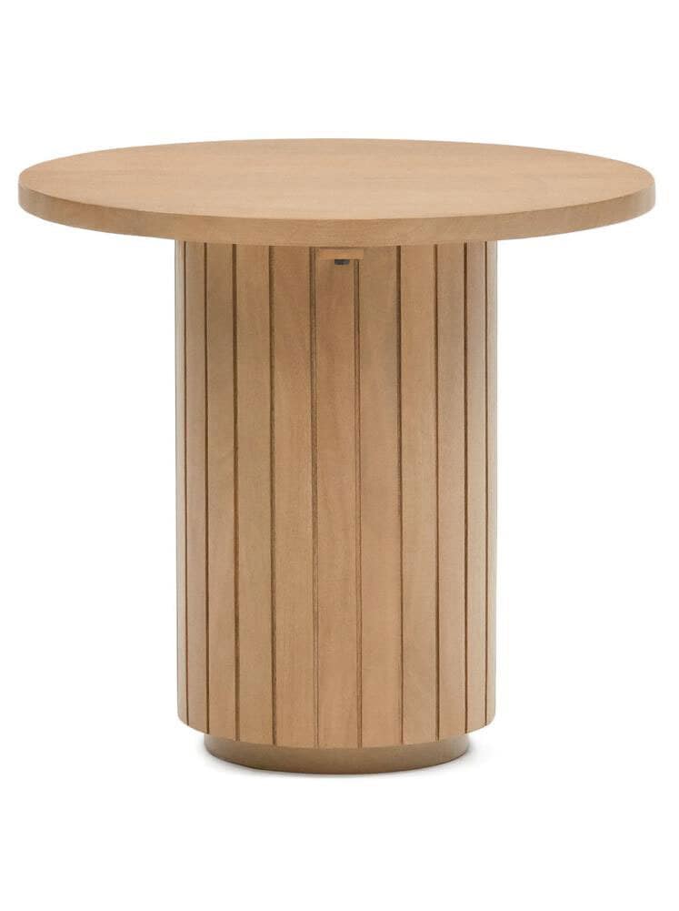 Kaver Home Beistelltisch LICIA 60 x 60 cm Mango braun