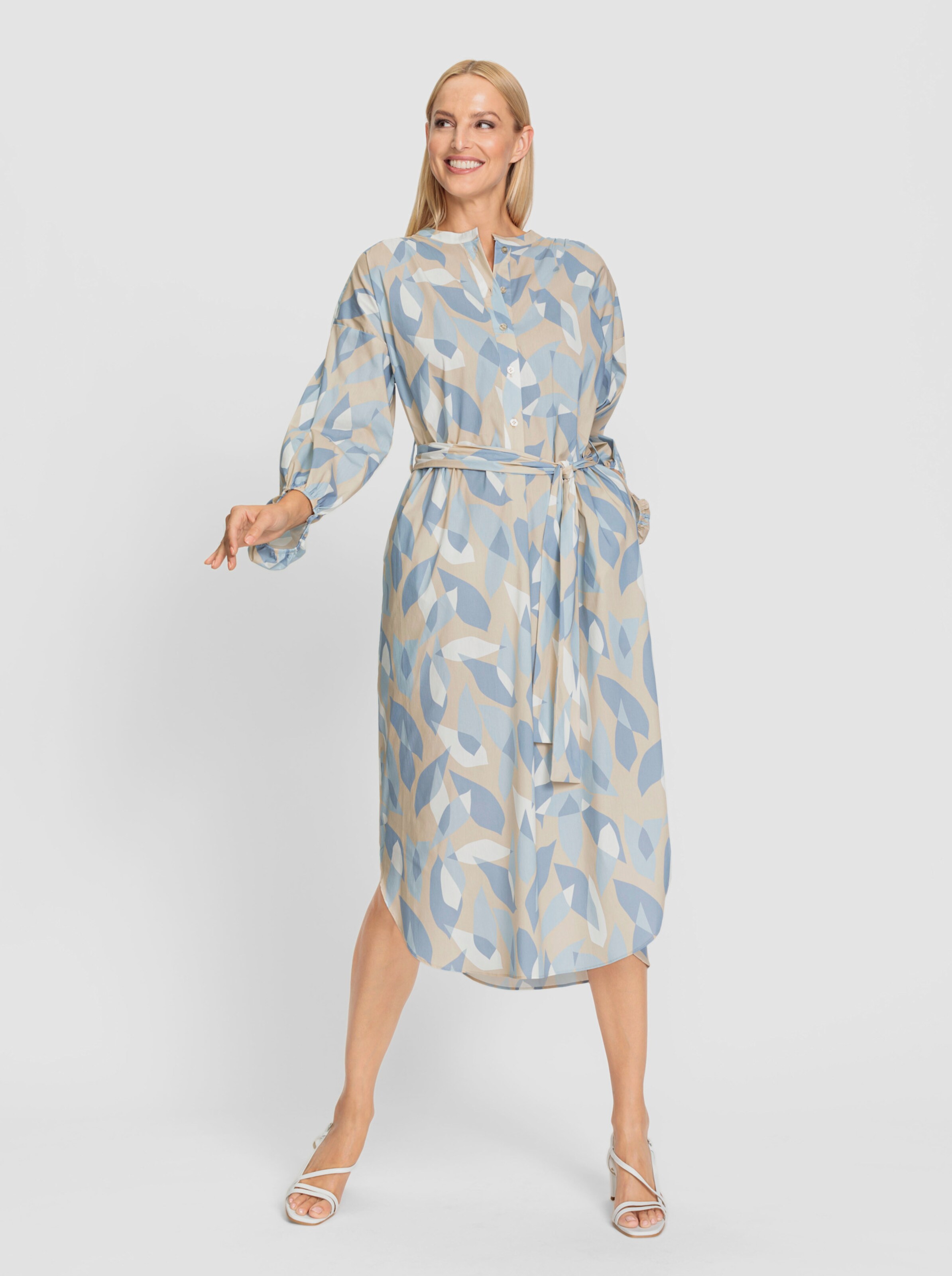 Druck-Kleid