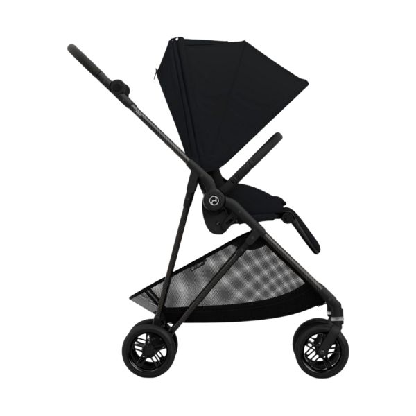 Cybex Melio Kinderwagen - Carbon - Magic Black