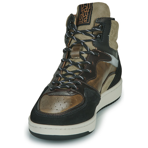 Pantofola d'Oro - BAVENO UOMO HIGH - Noir / Kaki