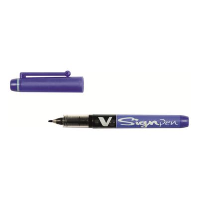 Pilot V Sign Pen - Feutre - pointe moyenne - bleu