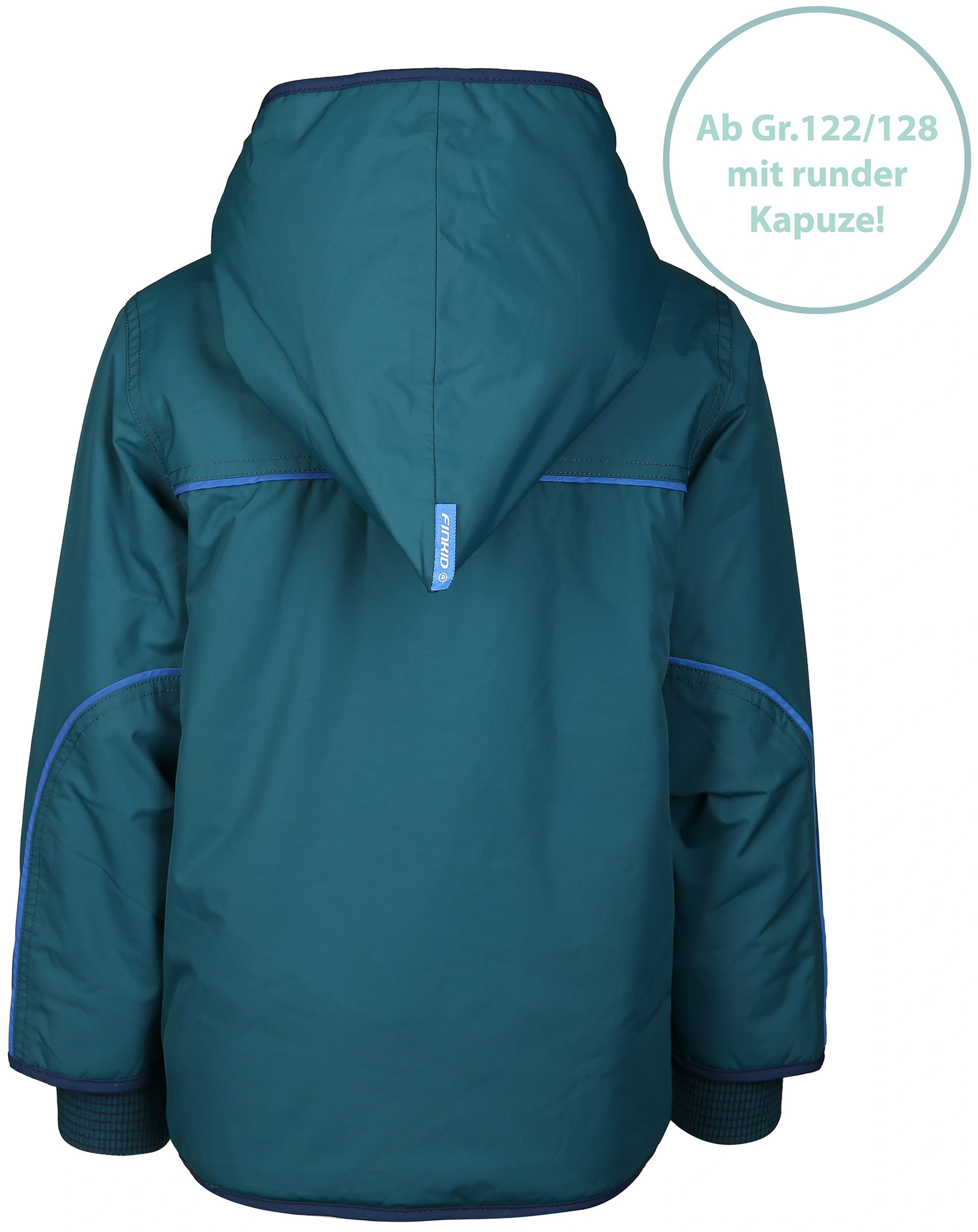Winterparka TALVI SPORT mit Schneefang in deep teal/navy