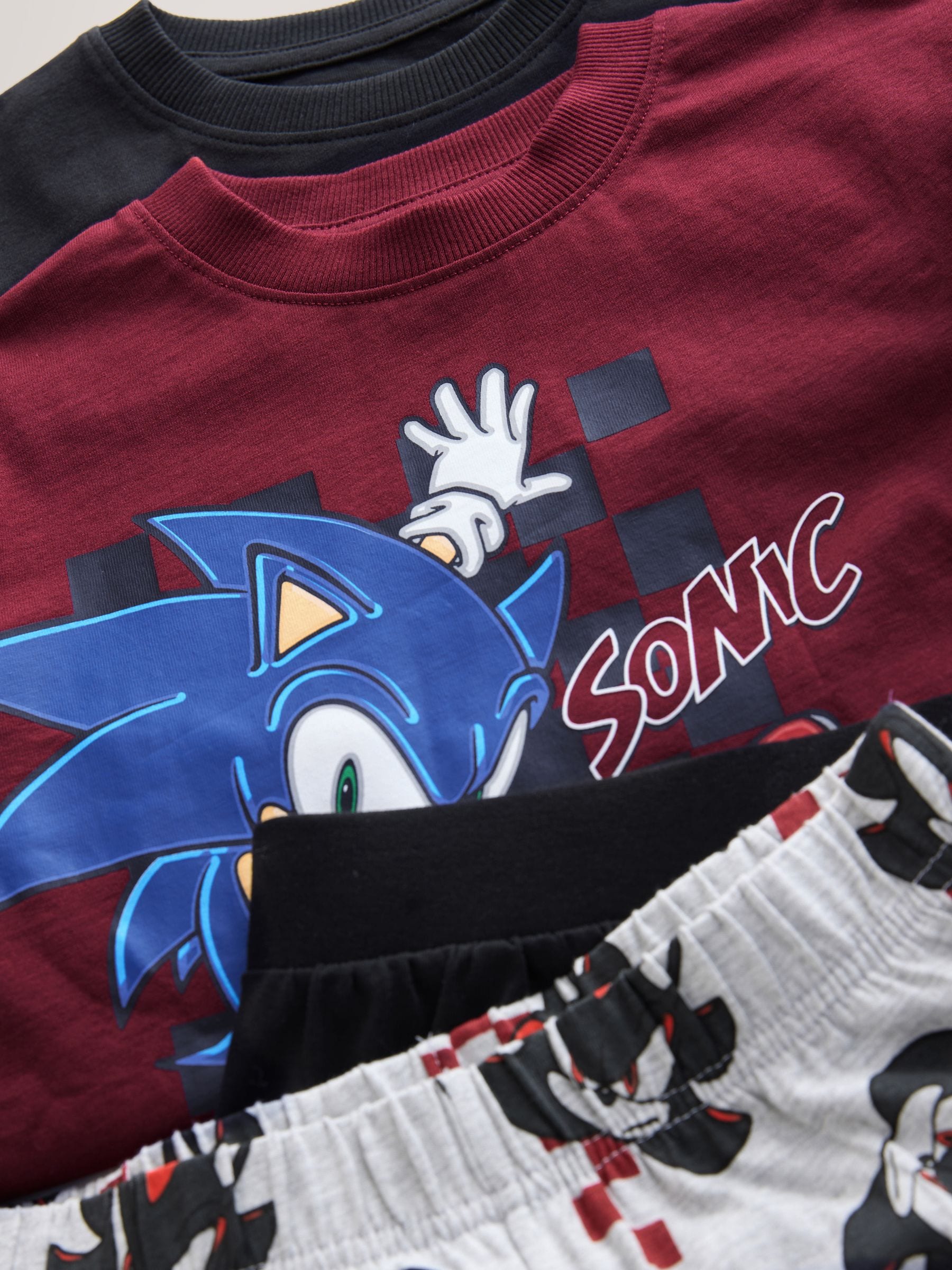 Multi Sonic - Jogger Fit Licentie Pyjama's 2 Verpakking (3-14jr)