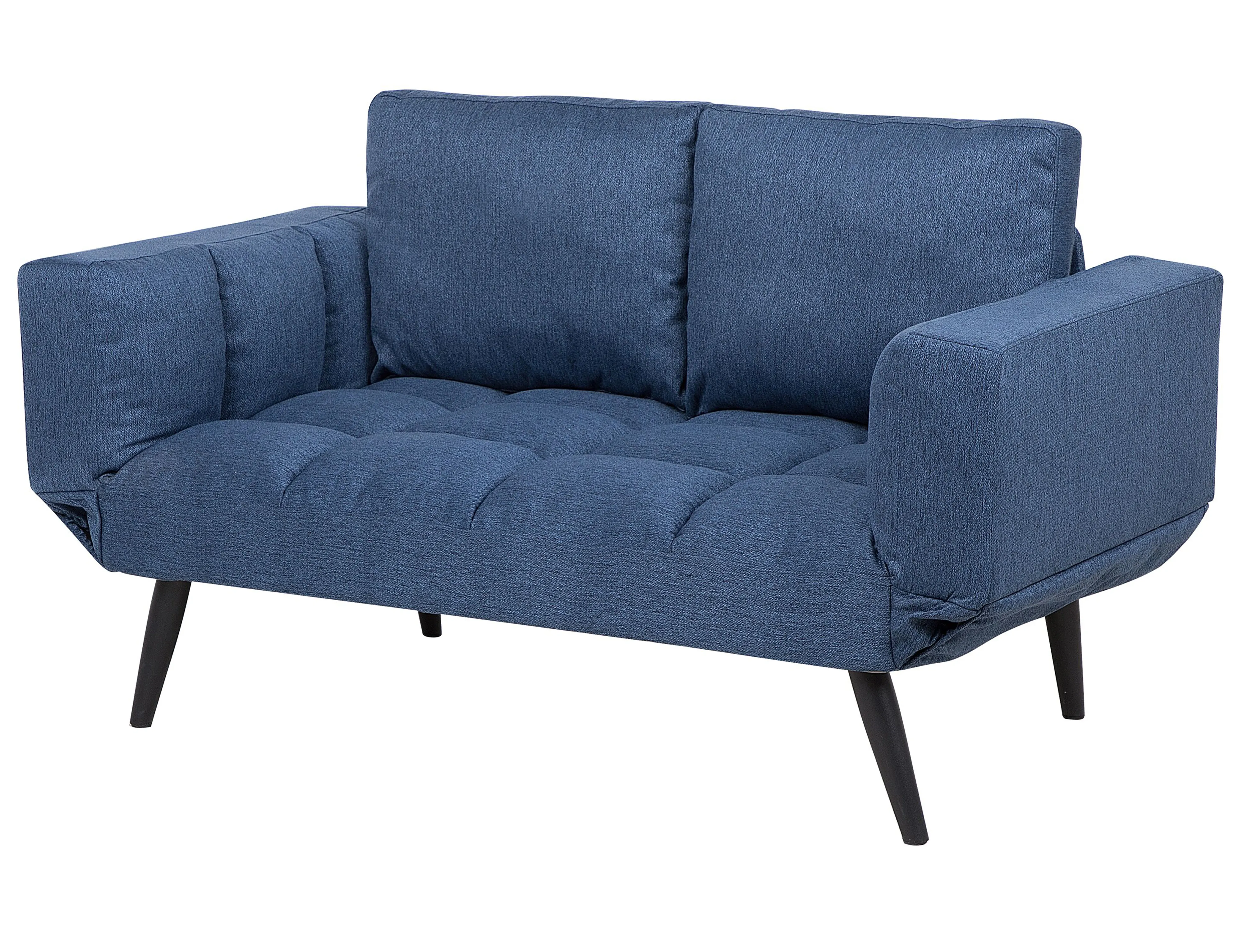 Slaapbank 2-zits BREKKE Stof Marineblauw