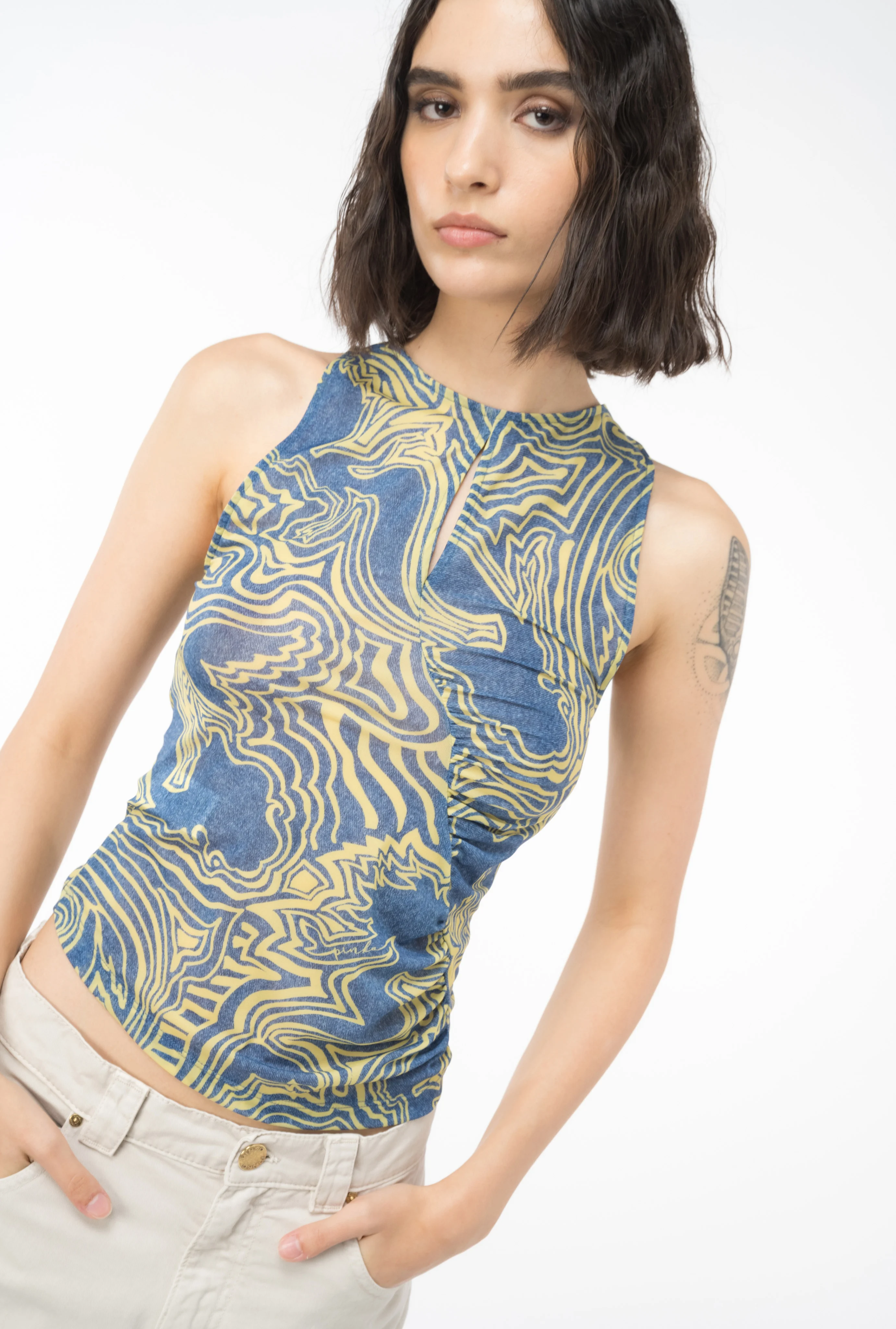 Top avec imprimé sirène | Multicolore