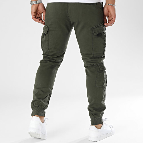 Pantalon Cargo Vert Kaki