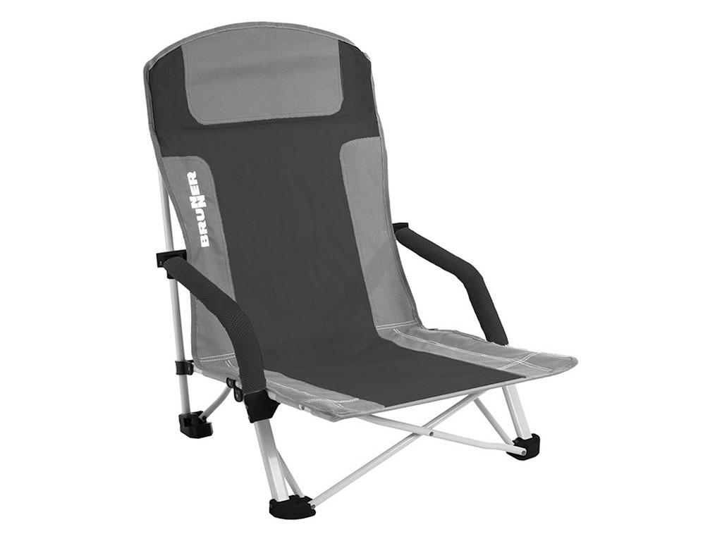 Brunner Bula strandstoel - Black/Grey