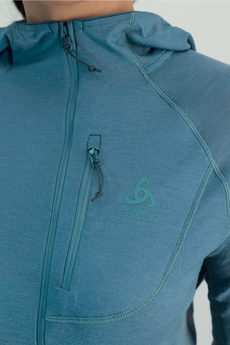 Odlo Ascent Performance Wool 125 Micro Damen Midlayer