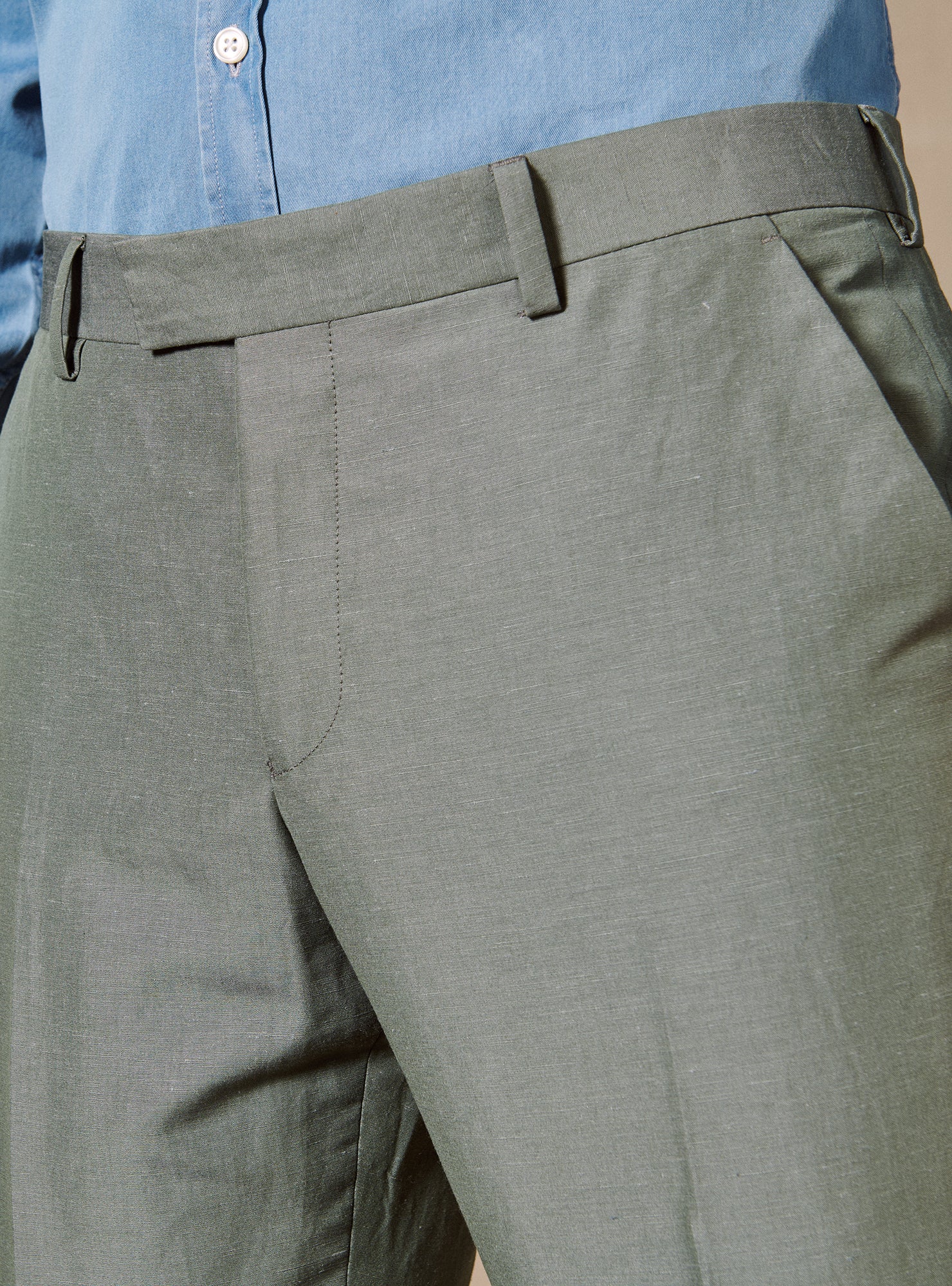 Pantalon de Costume Gekko Amande
