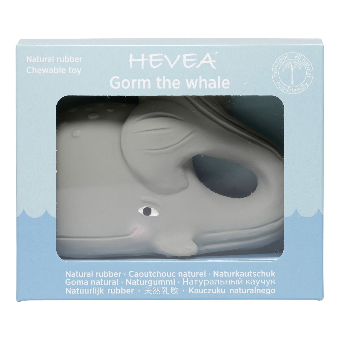 Teether Gorm der Wal grau