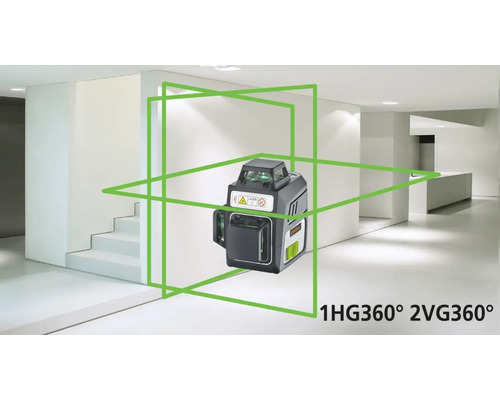 Kruislijnlaser Laserliner PocketPlane laser 3G 360°