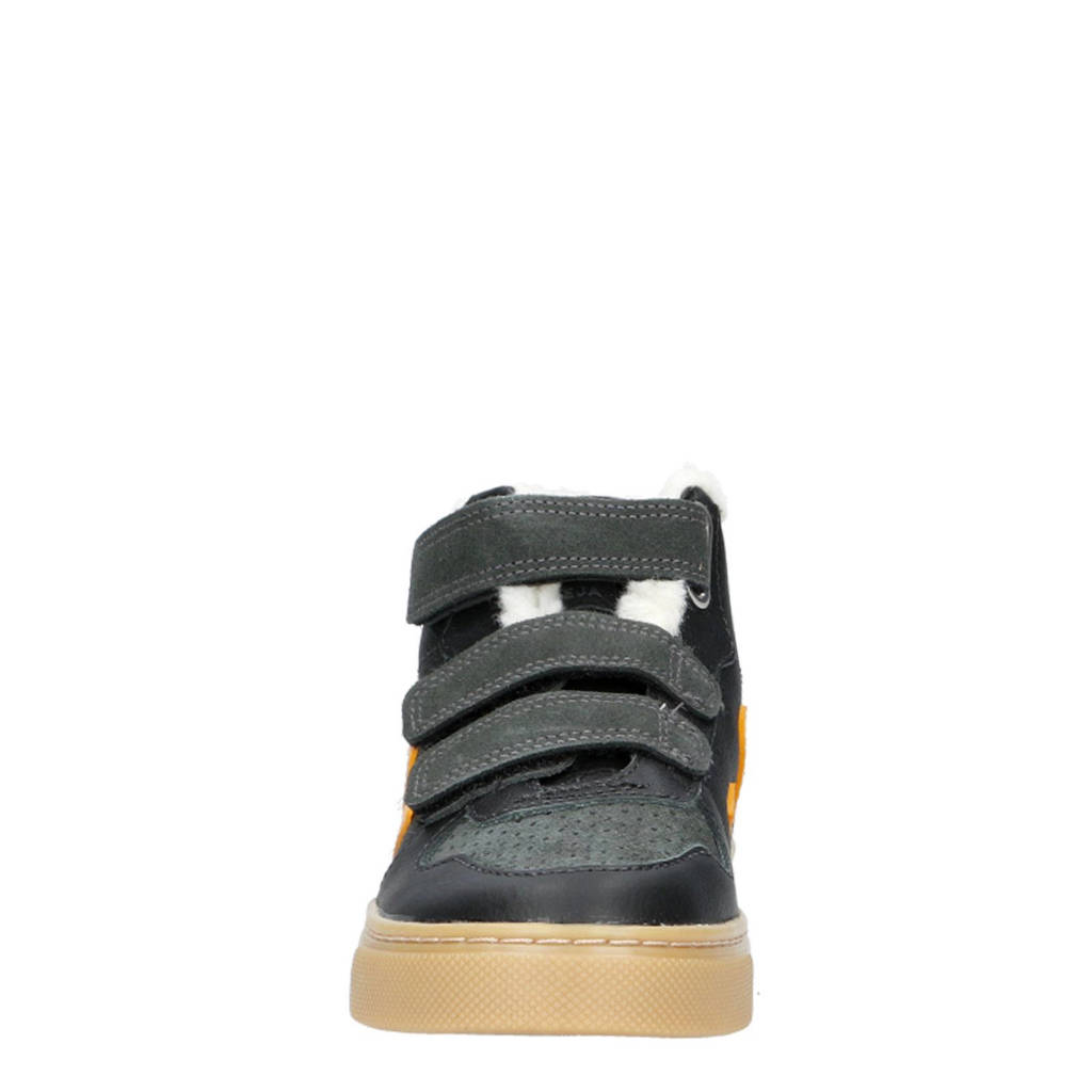 Veja SMALL V-10suède sneakers donkerblauw