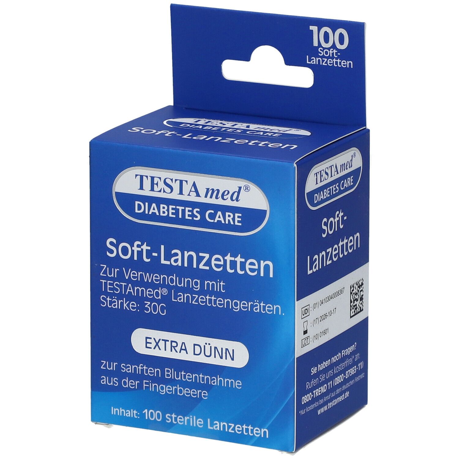 TESTAmed® Soft-Lanzetten Extra Dünn
